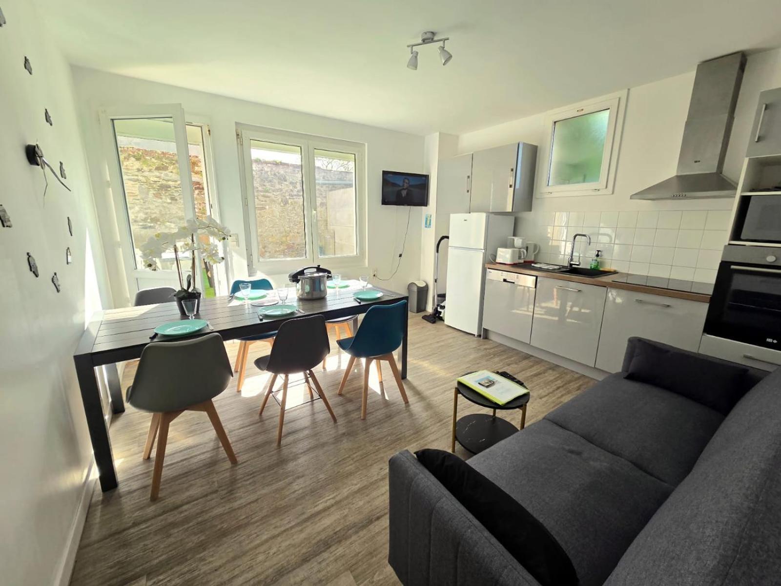 Le Pont T3 Etoile Avec Jacuzzi Apartment แซงต์-เมลัวร์-เดส์-ซงด์ ภายนอก รูปภาพ